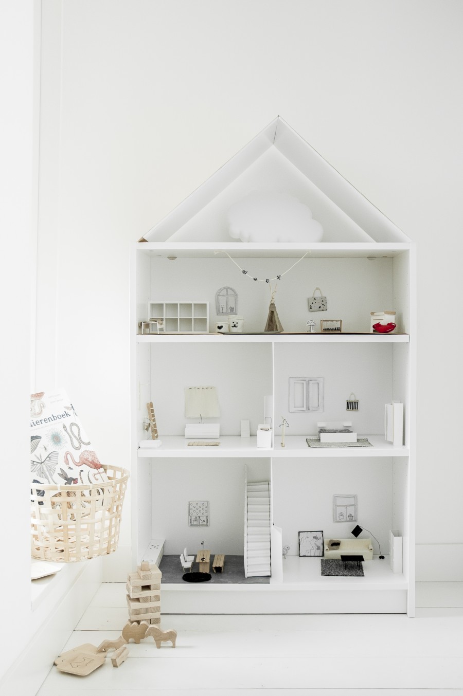 doll houses made from IKEA Furniture