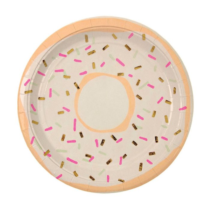 donut paper plates