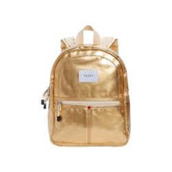 gold backpack