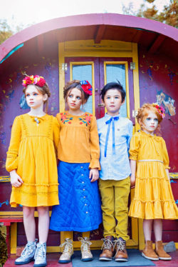 Lunamag.com kids fashion editorial Wandering Stars