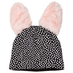 beanie with fur ears for kids