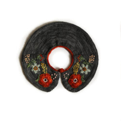 embroidered collar