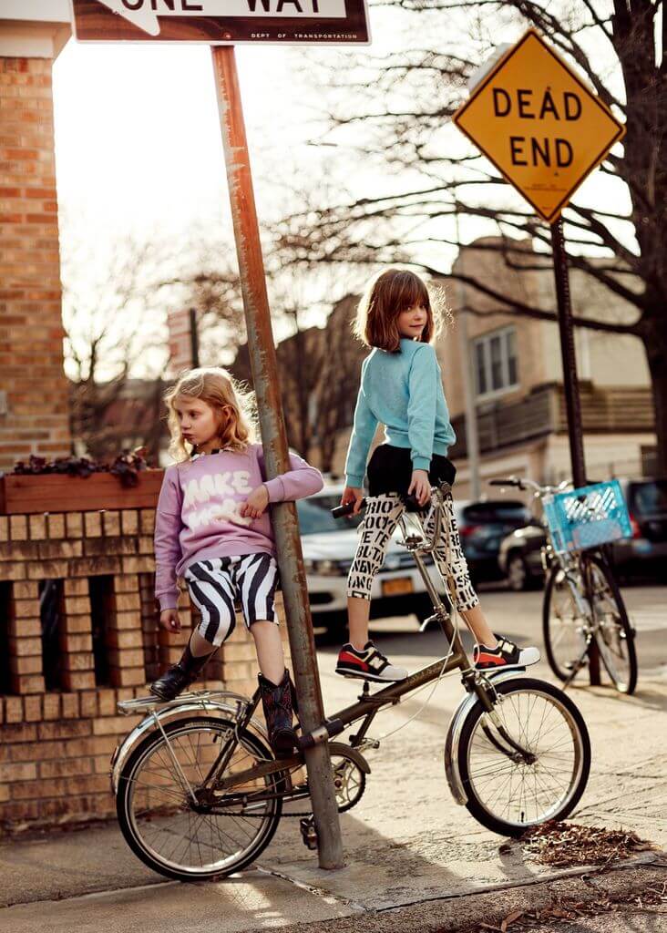 kids fashion editorial: A Day in the Life