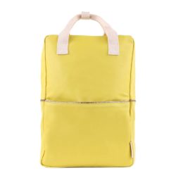yellow kids cotton-backpack